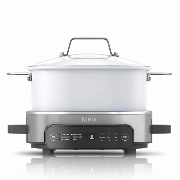 Ninja Foodi 6.5 qt Everyday PossibleCooker Stainless Steel/White Multi Cooker